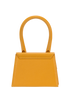 Le Chiquito Moyen, &pound;220, Handbags, Yellow, Leather, Back view